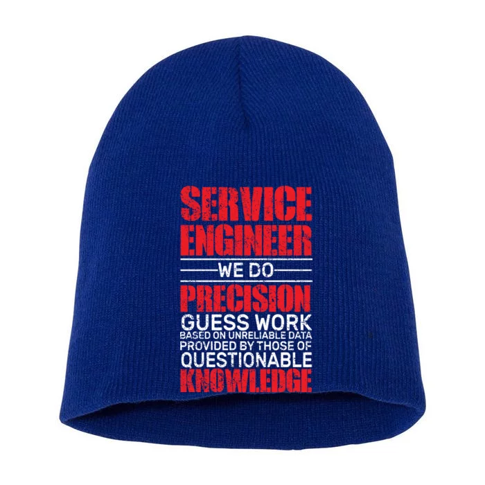 Service Engineer Short Acrylic Beanie