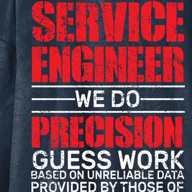 Service Engineer Hooded Wearable Blanket