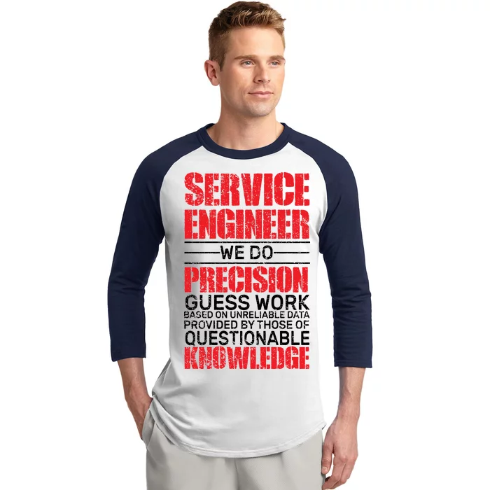 Service Engineer Baseball Sleeve Shirt