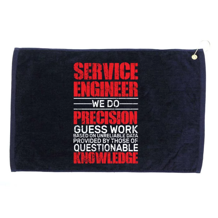 Service Engineer Grommeted Golf Towel