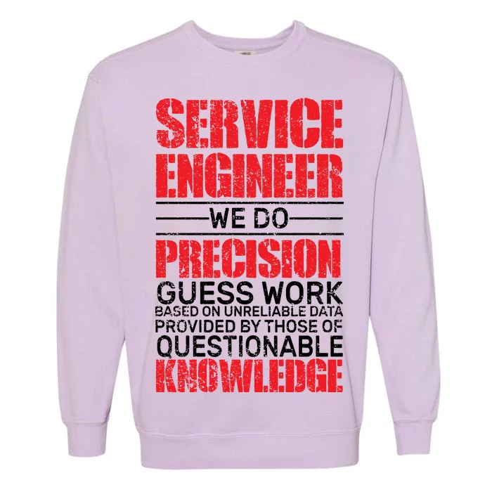 Service Engineer Garment-Dyed Sweatshirt