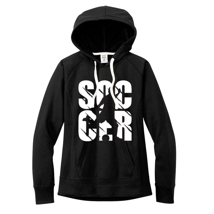 Soccer Enthusiast Women's Fleece Hoodie