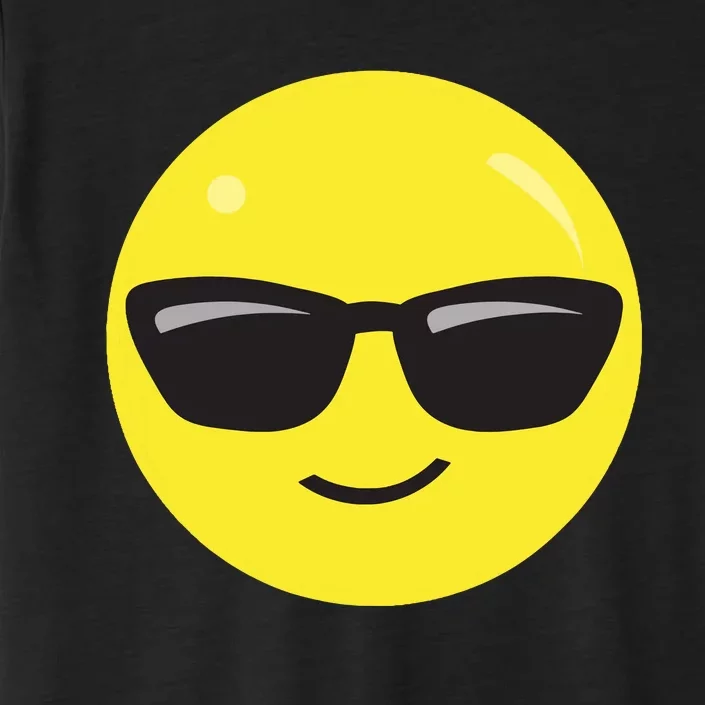 Sunglasses Emoticon Smile Face Im Cool ChromaSoft Performance T-Shirt