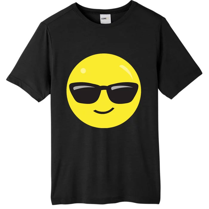 Sunglasses Emoticon Smile Face Im Cool ChromaSoft Performance T-Shirt