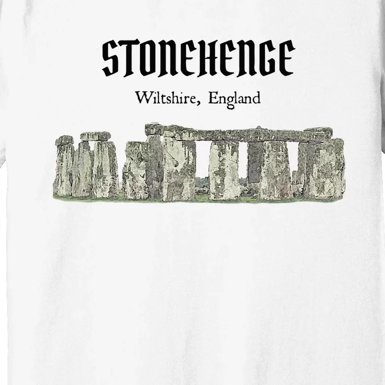 Stonehenge England Souvenir Premium T-Shirt