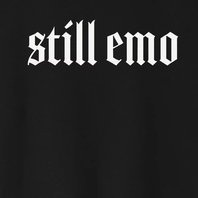 Still Emo Women's Crop Top Tee