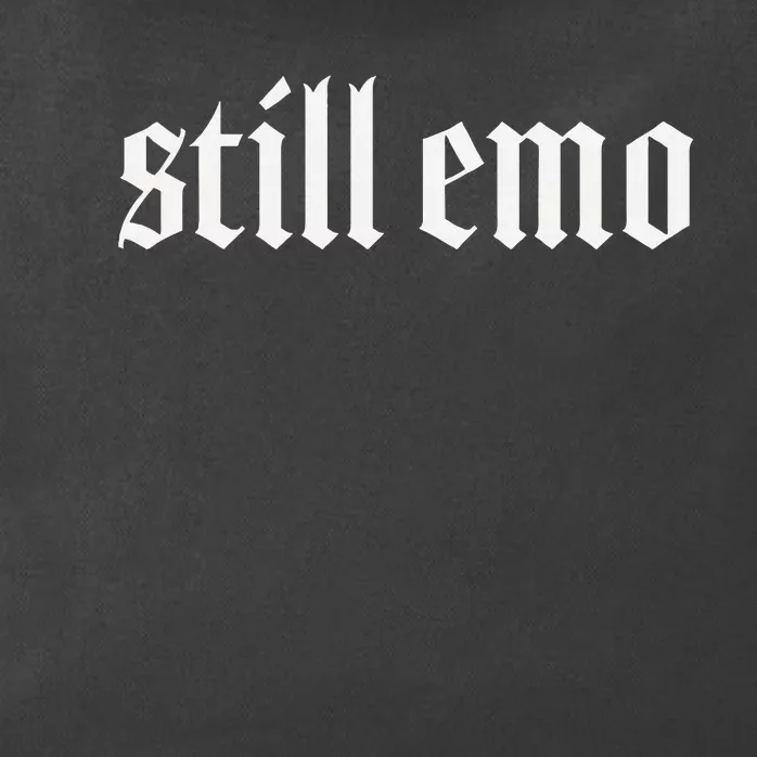 Still Emo Zip Tote Bag