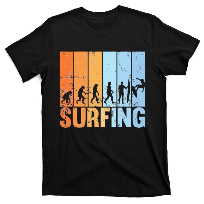 Surfing evolution surfing and surf accessoires T-Shirt