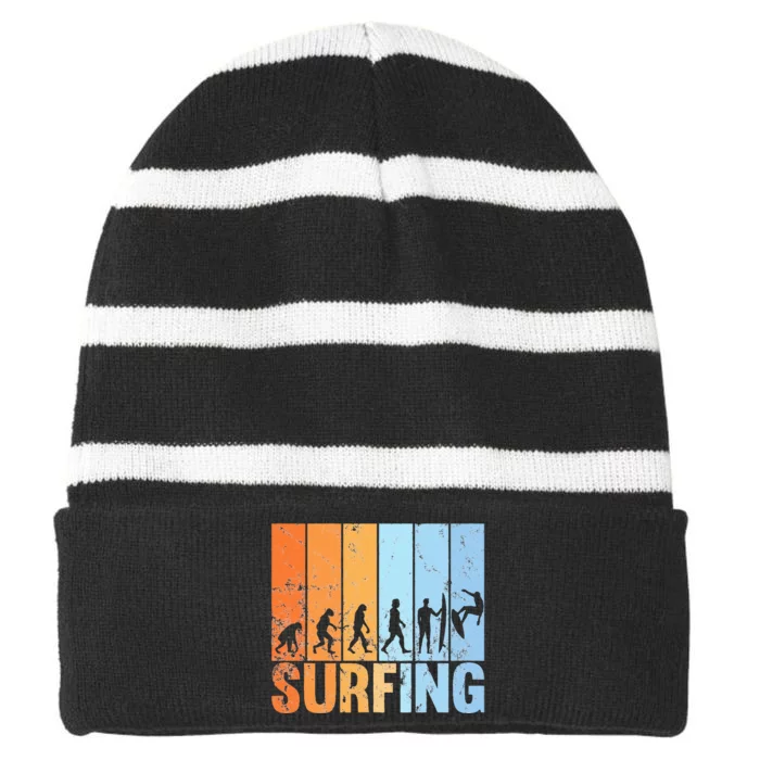 Surfing evolution surfing and surf accessoires Striped Beanie with Solid Band