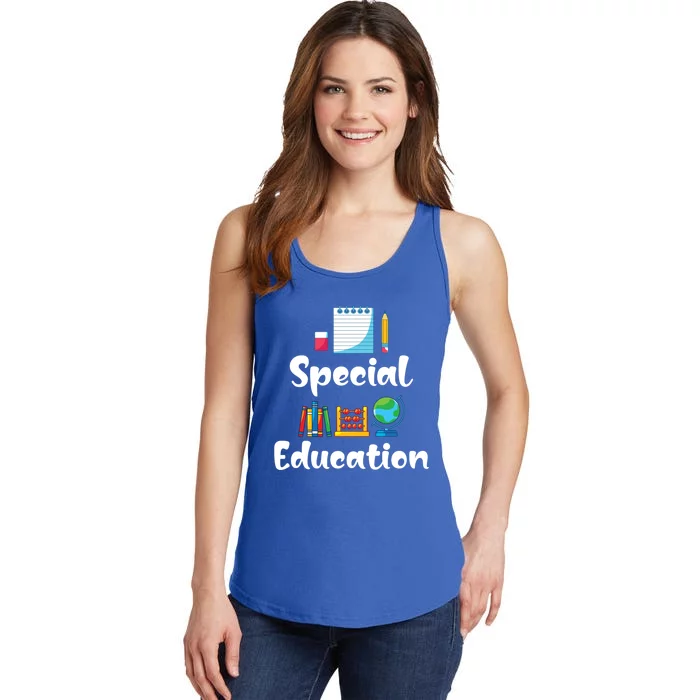 Sped Ed Special Education Sped Special Education Teacher Funny Gift Ladies Essential Tank