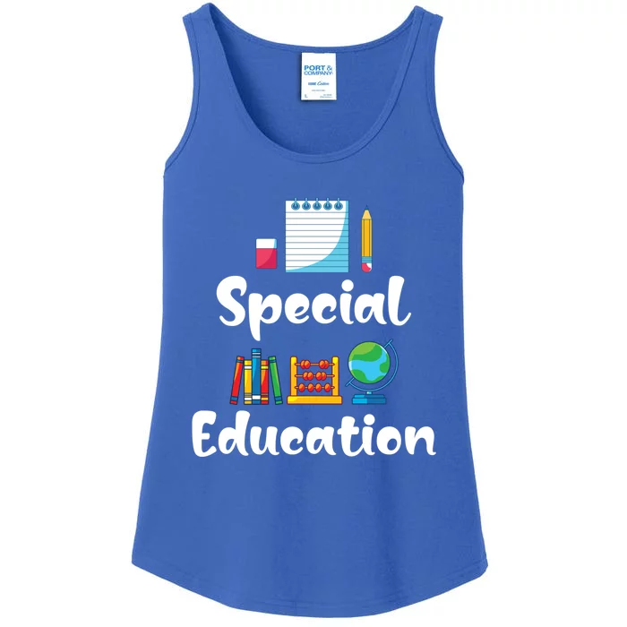 Sped Ed Special Education Sped Special Education Teacher Funny Gift Ladies Essential Tank