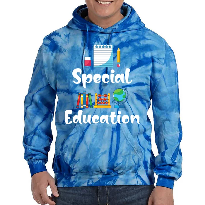 Sped Ed Special Education Sped Special Education Teacher Funny Gift Tie Dye Hoodie