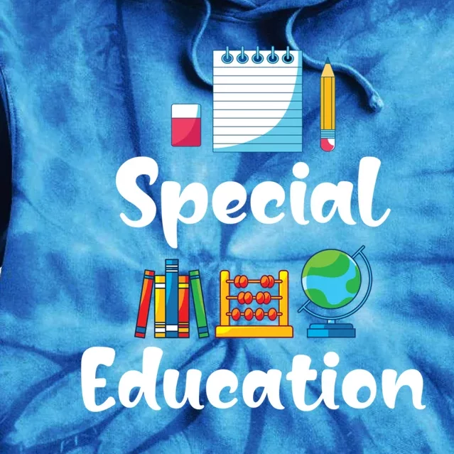 Sped Ed Special Education Sped Special Education Teacher Funny Gift Tie Dye Hoodie