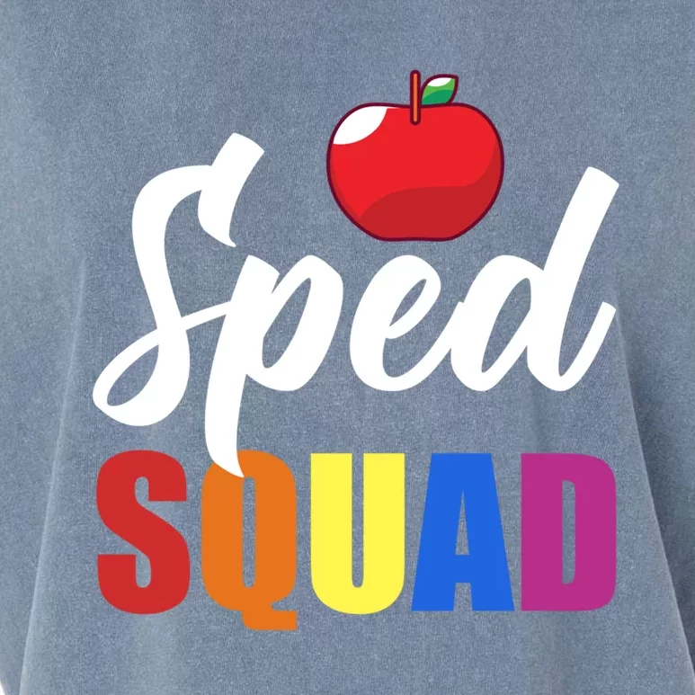 Sped Ed Sped Squad Special Education Teacher Gift Garment-Dyed Women's Muscle Tee