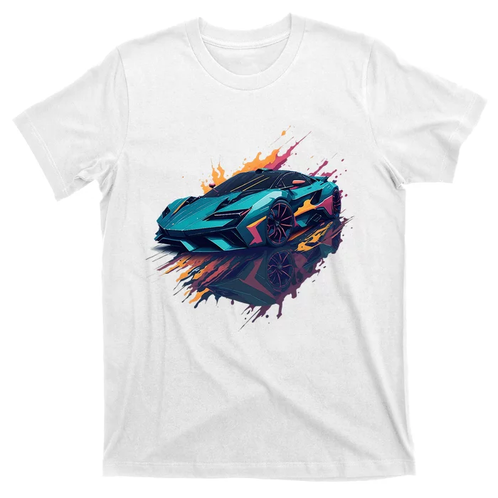 Supercar Exotic Sports Car Concept Poster T-Shirt