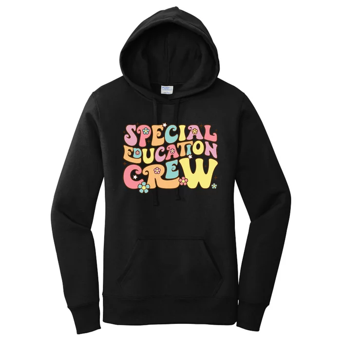 Special Educator Sped Teacher Special Education Crew Women's Pullover Hoodie