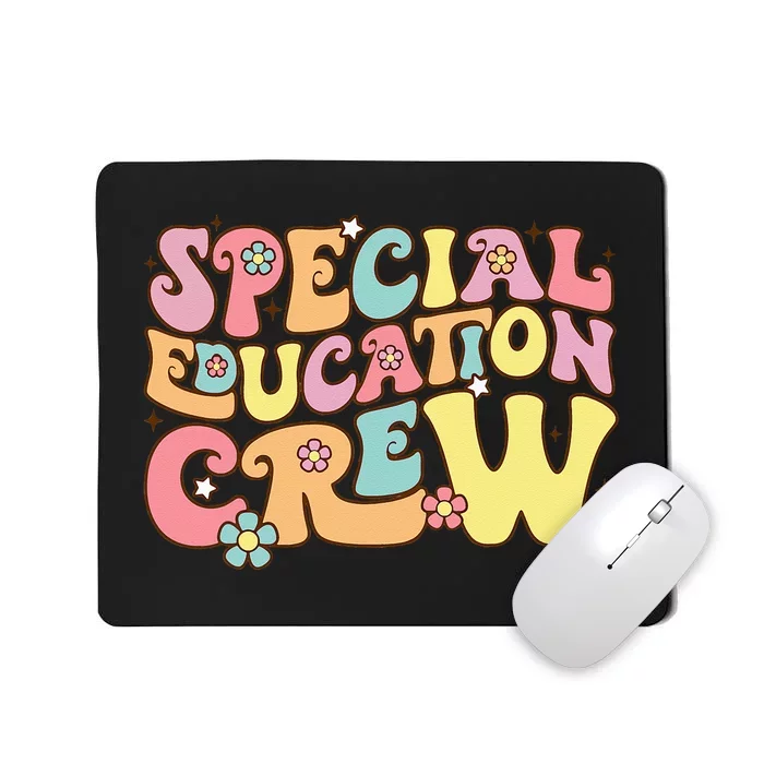 Special Educator Sped Teacher Special Education Crew Mousepad