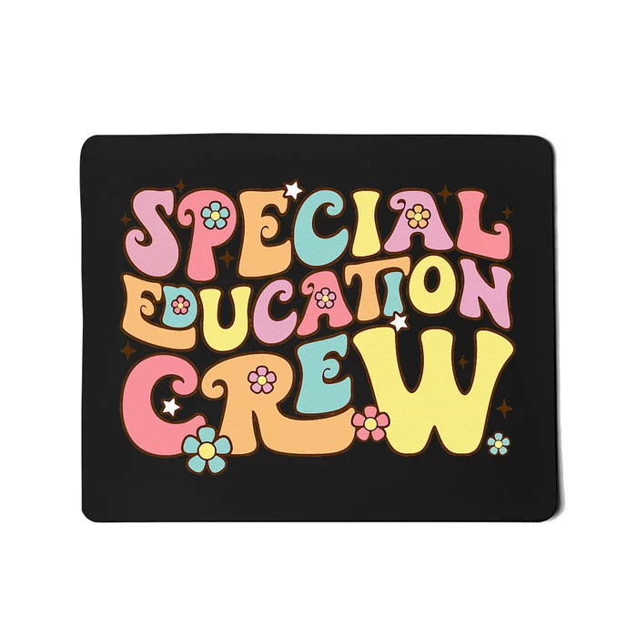 Special Educator Sped Teacher Special Education Crew Mousepad