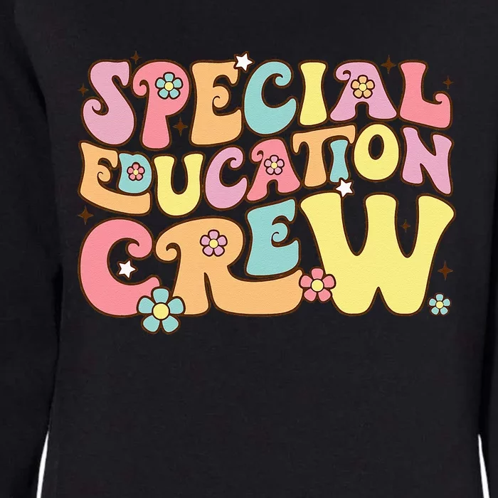 Special Educator Sped Teacher Special Education Crew Womens California Wash Sweatshirt