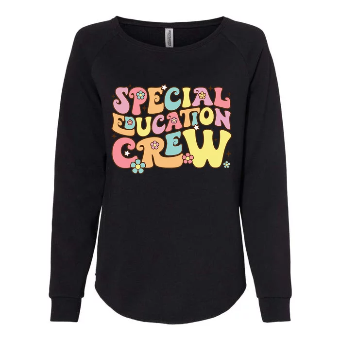 Special Educator Sped Teacher Special Education Crew Womens California Wash Sweatshirt