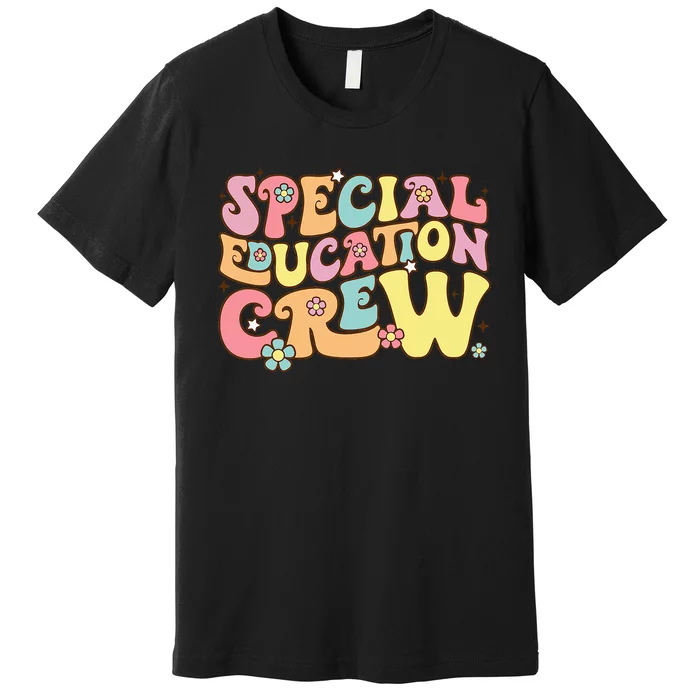 Special Educator Sped Teacher Special Education Crew Premium T-Shirt