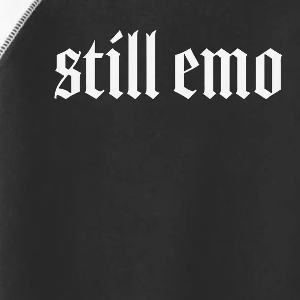 Still Emo Toddler Fine Jersey T-Shirt