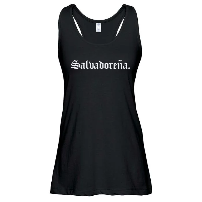 SalvadoreñA El Salvador Salvadoran Salvadorean Merch Ladies Essential Flowy Tank