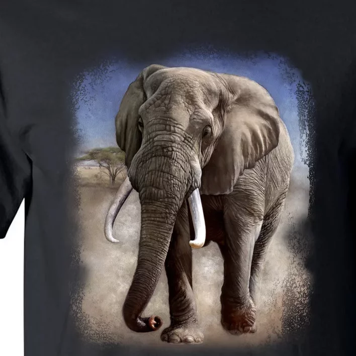 Safari Elephant Tall T-Shirt