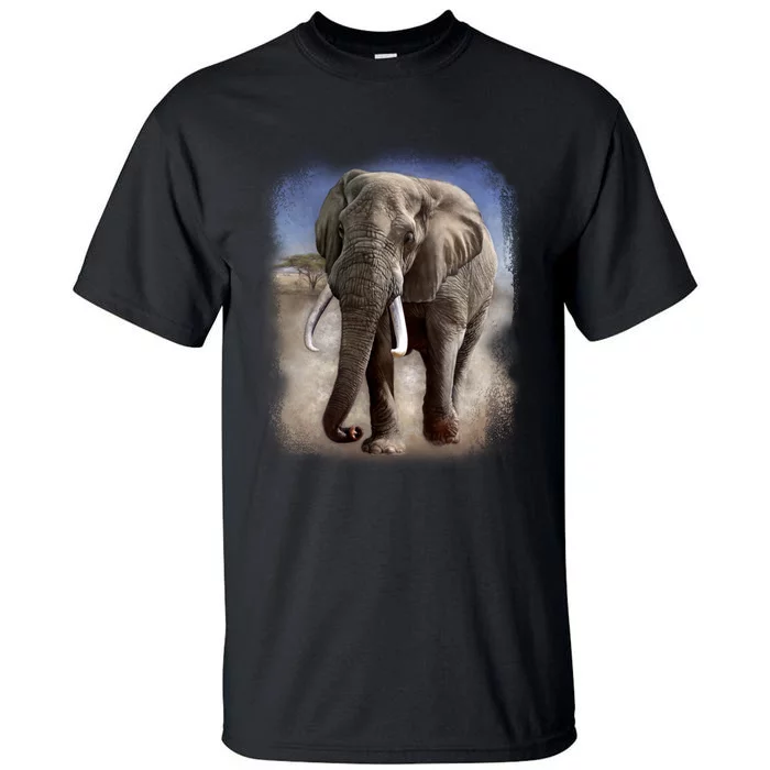 Safari Elephant Tall T-Shirt