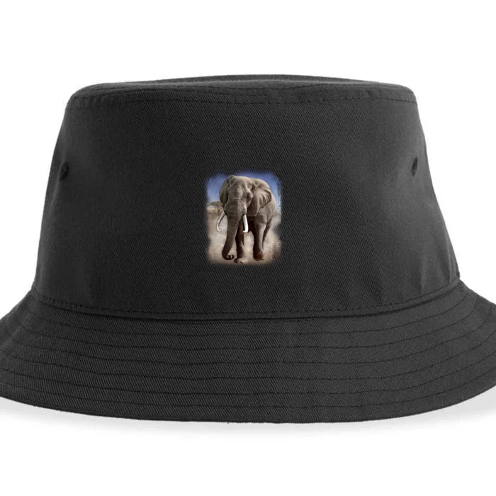 Safari Elephant Sustainable Bucket Hat