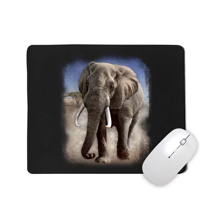 Safari Elephant Mousepad