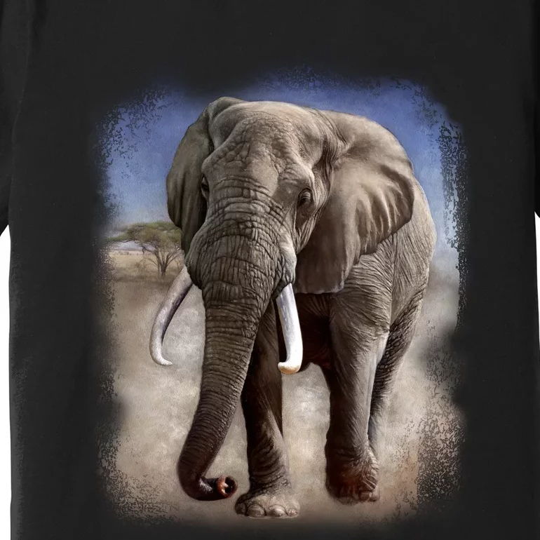 Safari Elephant Premium T-Shirt