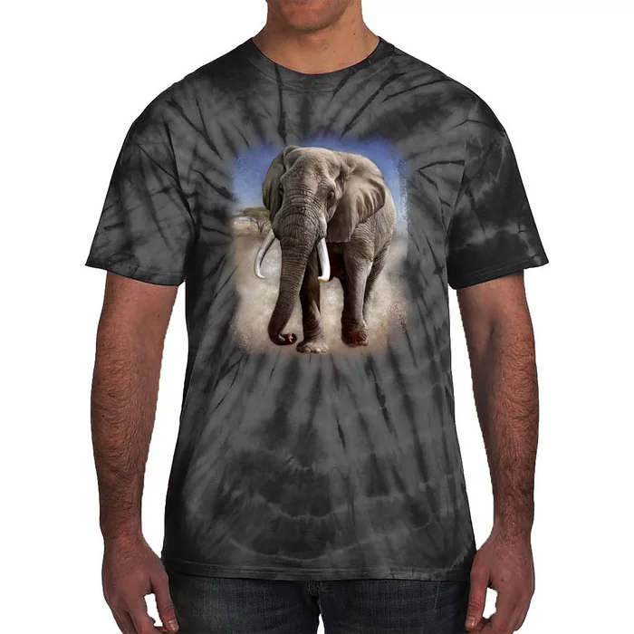 Safari Elephant Tie-Dye T-Shirt