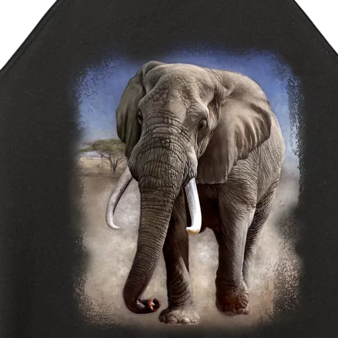 Safari Elephant Women’s Perfect Tri Rocker Tank