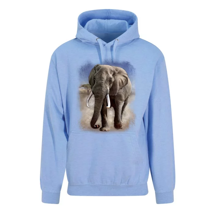 Safari Elephant Unisex Surf Hoodie