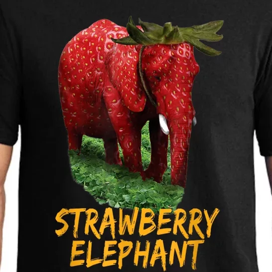 Strawberry Elephant Pajama Set