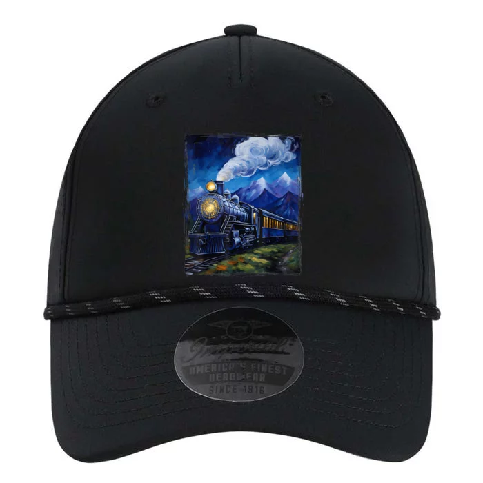 Steam Engine Steam Train Vintage Van Gogh Locomotive Performance The Dyno Cap