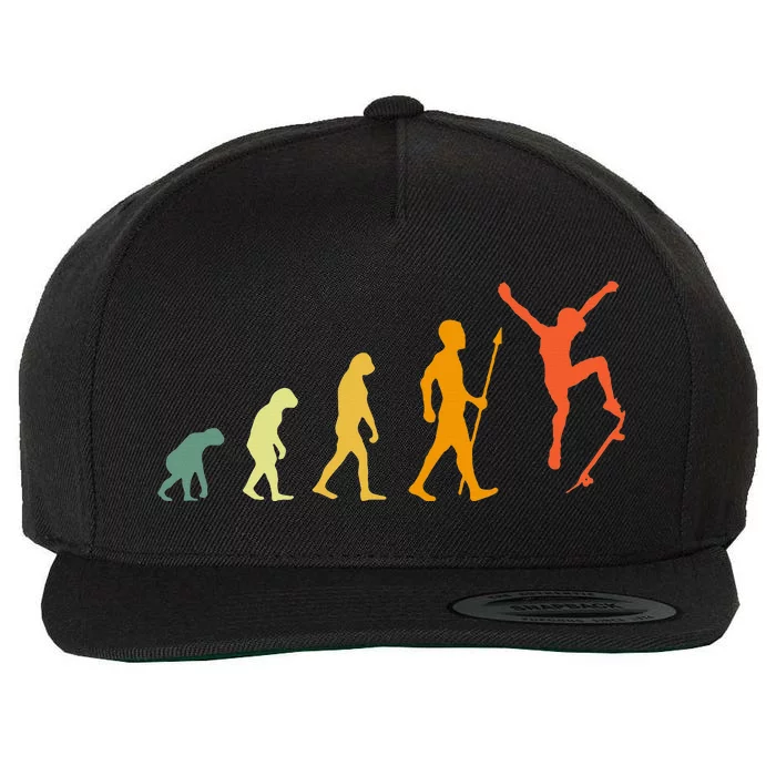 Skate Evolution Wool Snapback Cap