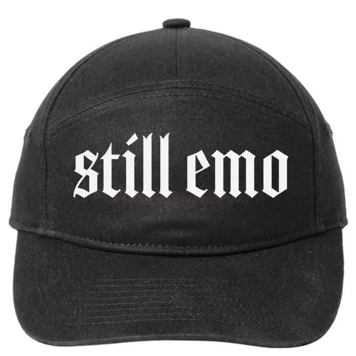 Still Emo 7-Panel Snapback Hat