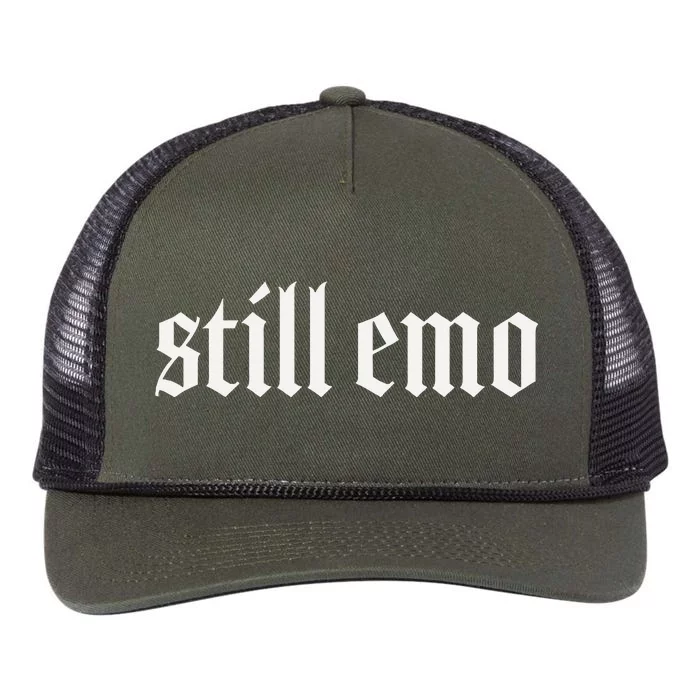 Still Emo Retro Rope Trucker Hat Cap