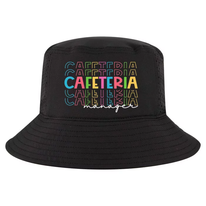 Special Educatuon SPED School Support Team Cafeteria Manager Cool Comfort Performance Bucket Hat