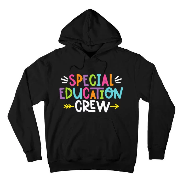 Special Educators Special Ed Teacher Special Education Crew Tall Hoodie