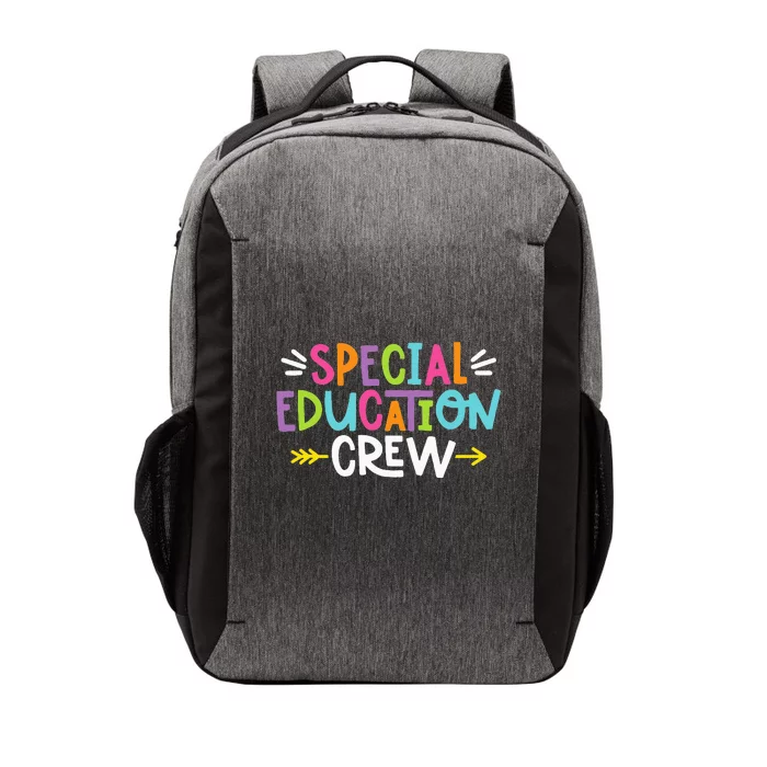 Special Educators Special Ed Teacher Special Education Crew Vector Backpack