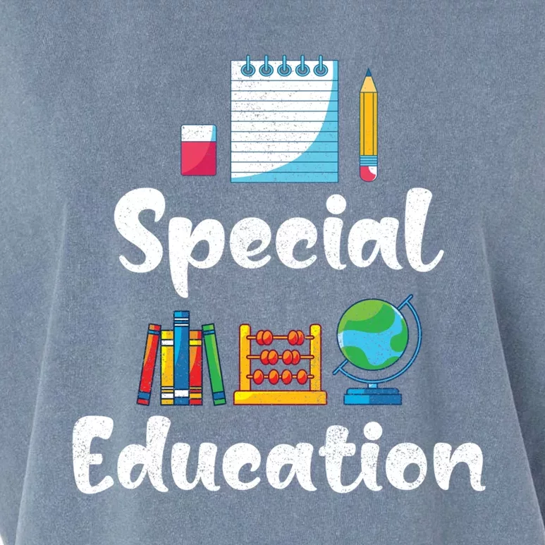 Special Education Sped Ed Sped Special Education Teacher Gift Garment-Dyed Women's Muscle Tee