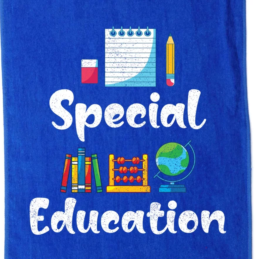 Special Education Sped Ed Sped Special Education Teacher Gift Platinum Collection Golf Towel