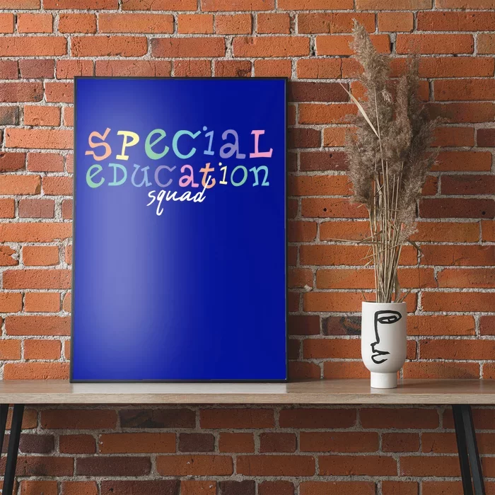 Special Education Squad Special Education Teacher Gift Poster