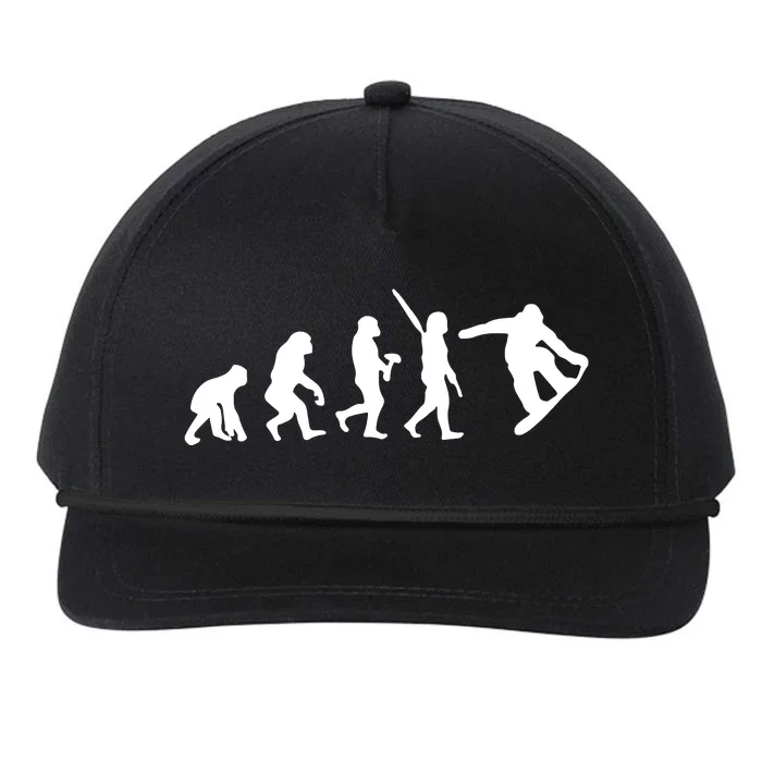 Snowboard Evolution Snapback Five-Panel Rope Hat