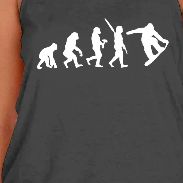 Snowboard Evolution Women's Knotted Racerback Tank