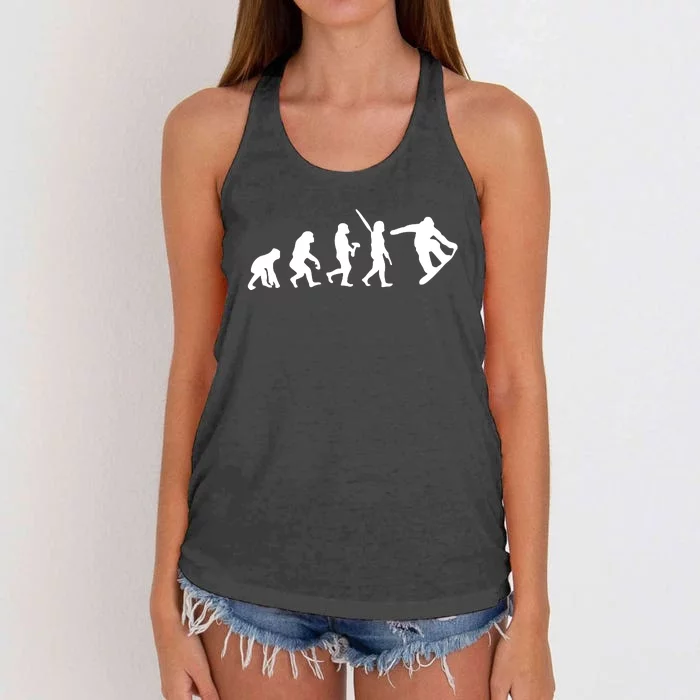 Snowboard Evolution Women's Knotted Racerback Tank