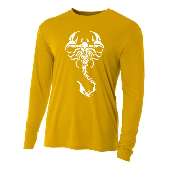 Scorpion Emblem Sleek and Striking Cooling Performance Long Sleeve Crew